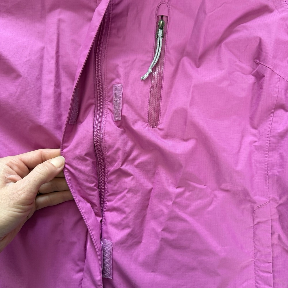 Columbia OmniTech Rain Coat Jacket S Pink Gorpcore Outdoor Colorblock Waterproof - Picture 6 of 12